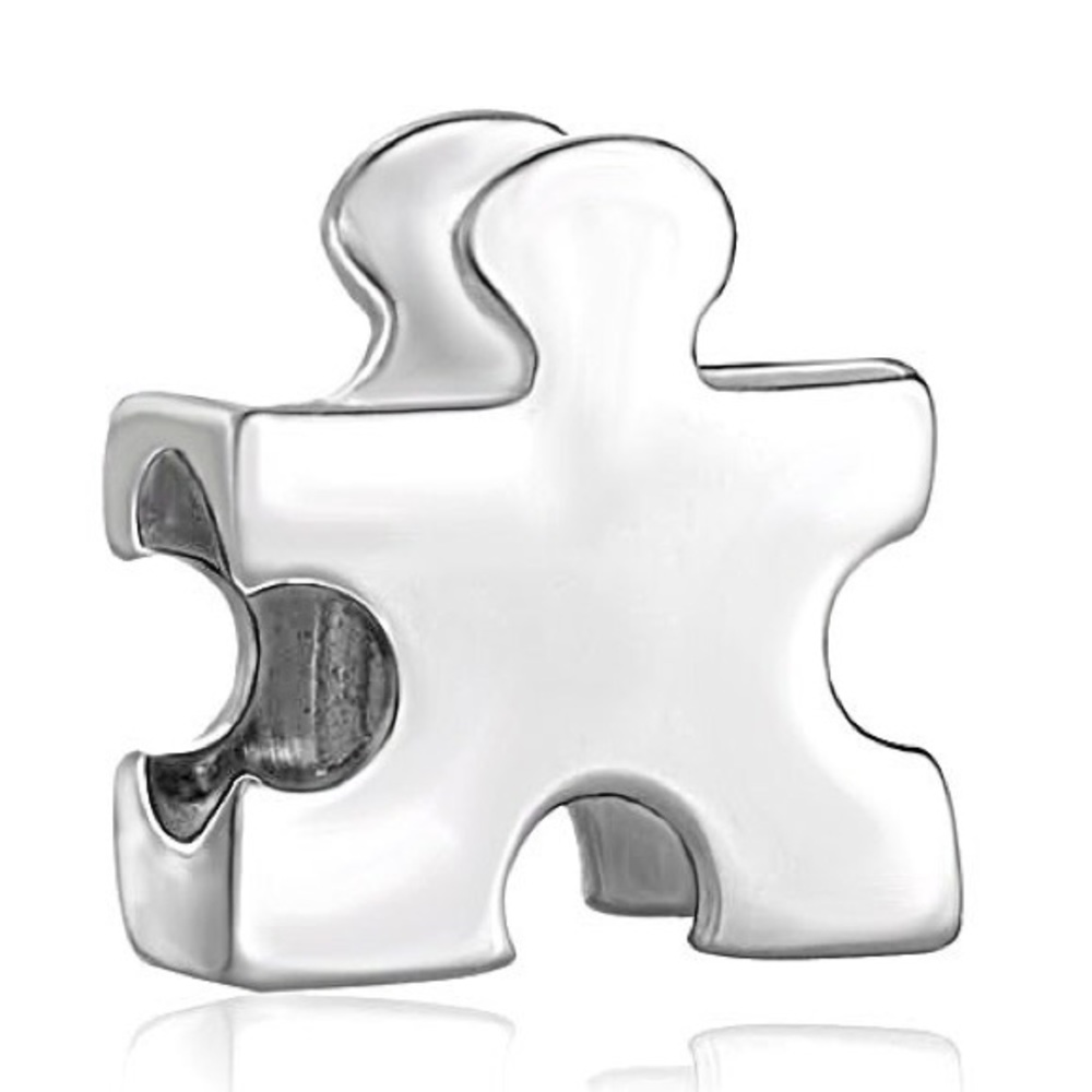 Puzzle Piece Pandora Charm